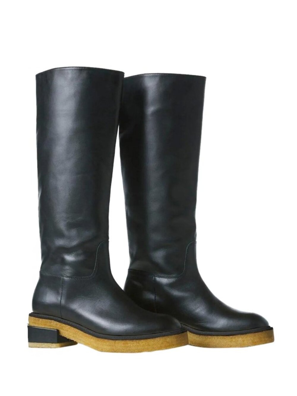 FRAME Le Canon Knee High Boot In Noir